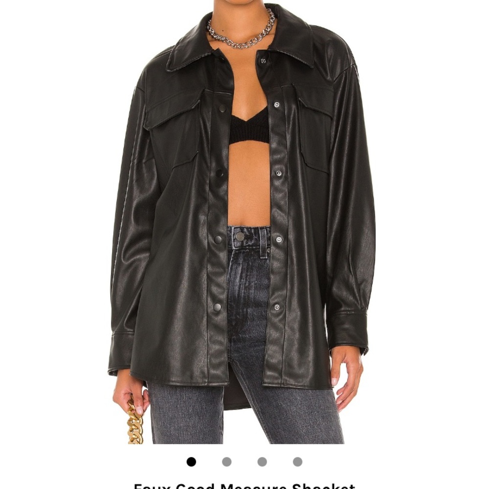 Faux Leather Steve Madden Jacket